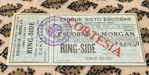 Sixto escobar morgan - v, ko