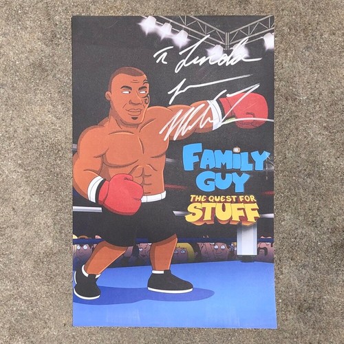Mike tyson signed - mike,